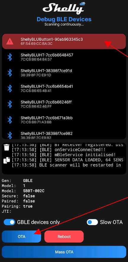 BLE Debug