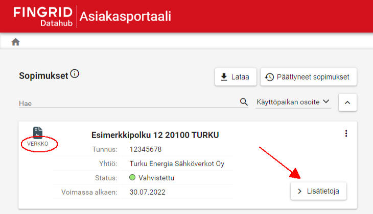 Skriptin muokkausnäkymä